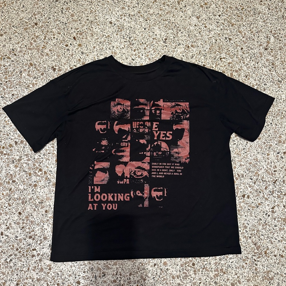 Black Graphic T-Shirt